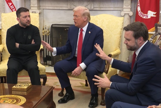Illinois Dems Slam Trump's "Disgraceful" Clash with Zelenskyy in Oval Office Meltdown