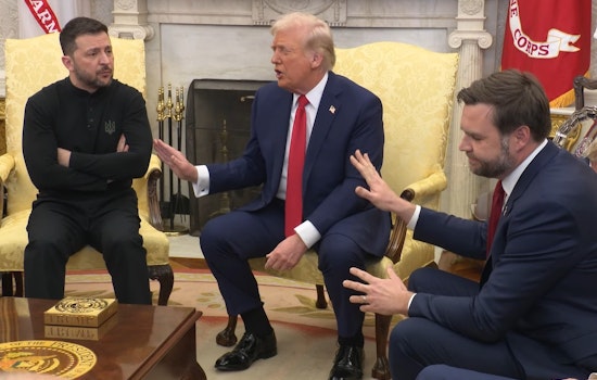 Illinois Dems Slam Trump's "Disgraceful" Clash with Zelenskyy in Oval Office Meltdown
