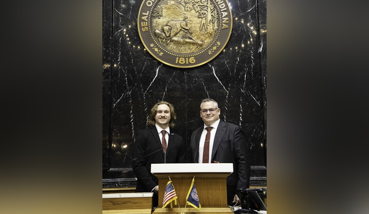Ball State University Senior Gains Hands-On Experience in Indiana Statehouse Internship