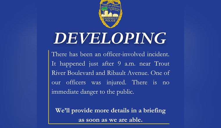 Jacksonville Officer Injured in Incident as Sheriff's Office Confirms No Threat to Public
