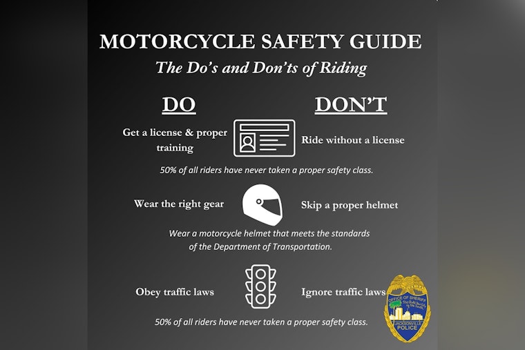 Jacksonville Sheriff's Office Champions Motorcycle Safety Following 7 Fatal Crashes This Year