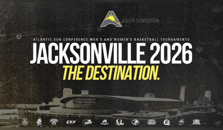 Jacksonville to Host ASUN Men's and Women's Basketball Tournaments from 2026, Boosting Local Economy