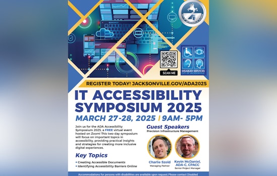Jacksonville to Host Virtual ADA Accessibility Symposium 2025 with a Free Event on Digital Inclusivity