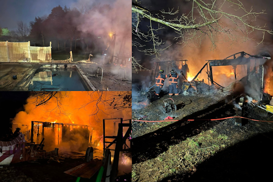 Jefferson County Emergency Services Extinguish Strawberry Plains Blaze, No Injuries Reported