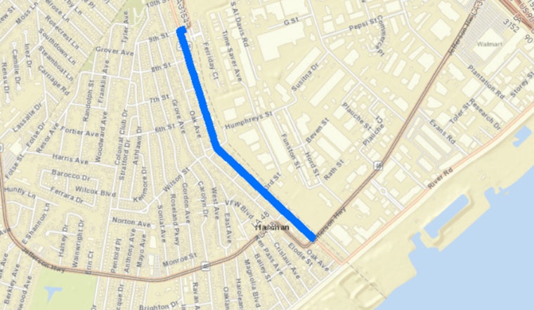 Jefferson Parish Alert as Lane Closures Begin on LA 3154 for Drain Cleaning and Maintenance