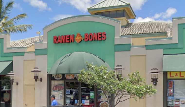 Kahului's Ramen Bones Reopens After Meeting Health Standards Post-Cockroach Infestation