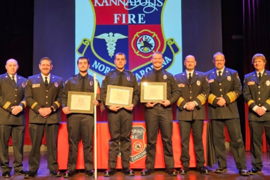 Kannapolis Fire Department Strengthens Force with Three New Firefighters