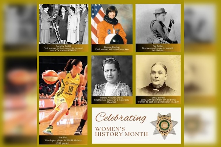 King County Sheriff's Office Celebrates Women with Over 30 Years of Service During Women's History Month