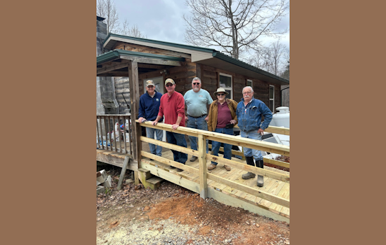 Kingston First Baptist Church Builds Ramp for Disabled Veteran in Heartfelt Community Effort