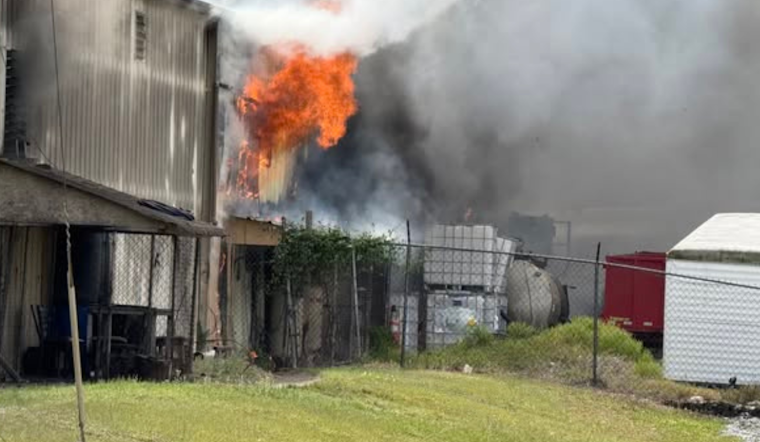 Kissimmee Fire Department, Regional Allies Quell Warehouse Blaze, Michigan Ave in Osceola County Briefly Closed