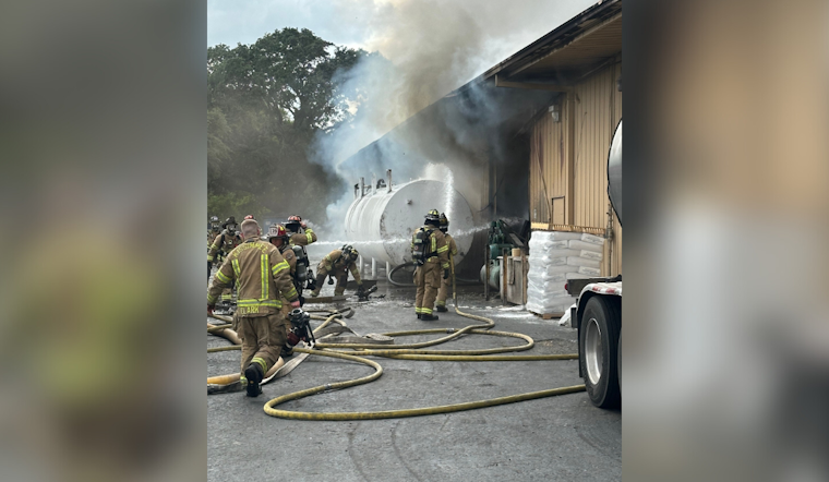 Kissimmee Warehouse Fire Caused by Kitchen Grease Leads to Michigan Ave Road Closure, No Injuries Reported