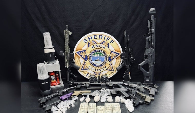 Knox County Sheriff's Office Announces Major Drug and Firearms Seizure in Joint Effort with Detroit Law Enforcement