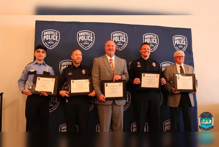 Knoxville Police Department Celebrates Dedication and Service at Annual Employee Recognition Luncheon
