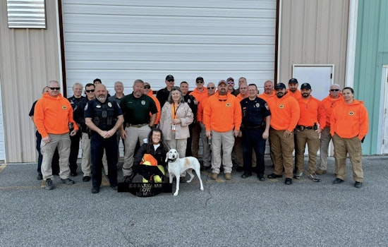 Knoxville Police Honor Late SAR K-9 Barnabas with Custom Memorial, Celebrating a Decade of Dedicated Service