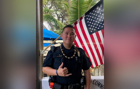 Kona Patrol Officer Honored as Officer of the Month for Heroic Intervention in Domestic Violence Case