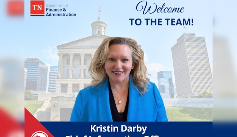 Kristin Darby Appointed as Tennessee's New Chief Information Officer, Succeeding Retiring Stephanie Dedmon
