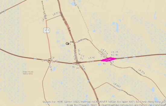 Lafourche Parish Alert: Planned US 90 Ramp Closures at LA 316 for Overnight Maintenance