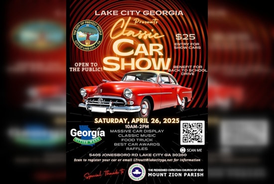 Lake City to Ignite Nostalgia with Classic Car Show During Georgia Cities Week