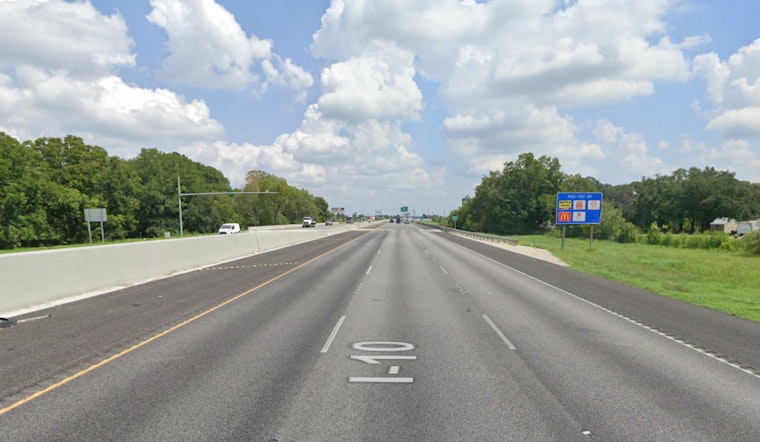 Lane Closures on I-10 Eastbound in St. Martin Parish for Asphalt Repairs, DOTD Advises Caution