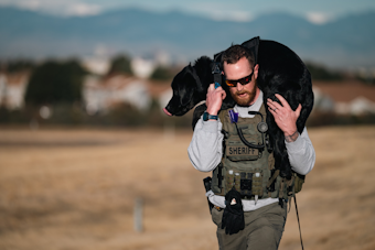 Larimer County Sheriff's Office Honors Service Dogs on National K9 Veterans Day with Touching Ruck March Tribute