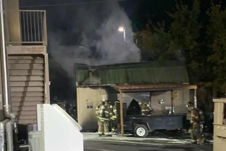 Las Cruces Firefighters Quell Blaze Behind Medical Facility on South Telshor Boulevard