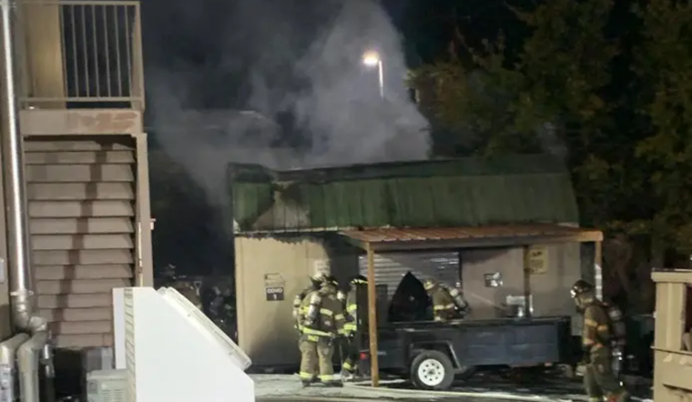 Las Cruces Firefighters Quell Blaze Behind Medical Facility on South Telshor Boulevard
