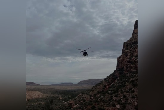 Las Vegas Climber Rescued After Serious Fall at Pine Creek, LVMPD Demonstrates Coordinated Effort