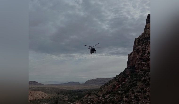 Las Vegas Climber Rescued After Serious Fall at Pine Creek, LVMPD Demonstrates Coordinated Effort