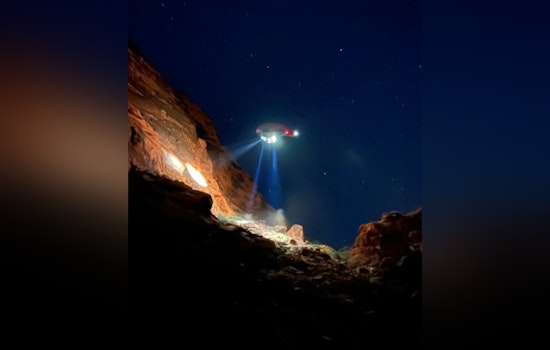 Las Vegas Search and Rescue Conducts Intricate Hoist Operation for Injured Climber at Red Springs