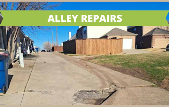 Lewisville Neighborhoods Brace for Alley Repairs, Adjustments in Traffic and Waste Disposal Expected