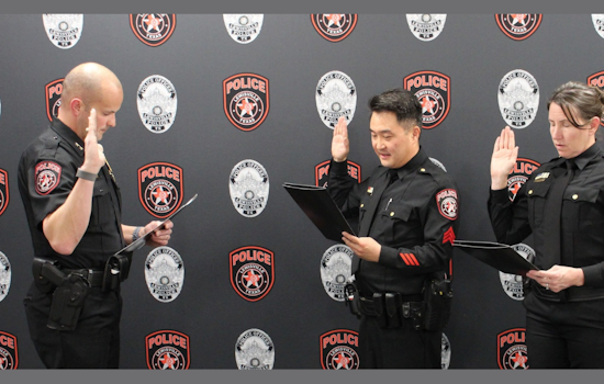 Lewisville Police Department Hails New Sergeants, Emphasizes Commitment to Community-Oriented Leadership
