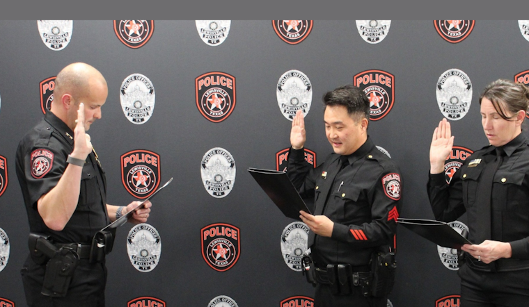 Lewisville Police Department Hails New Sergeants, Emphasizes Commitment to Community-Oriented Leadership