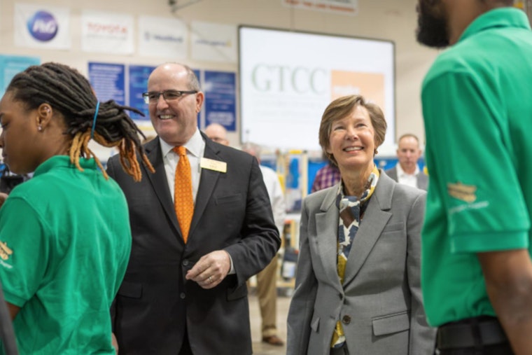Lieutenant Governor Rachel Hunt Spotlights Workforce Development at GTCC Amid Future-Ready North Carolina Initiatives