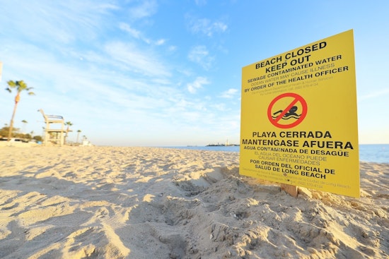 Long Beach Enforces Coastal Swim Ban After Grease Blockage Triggers 10,500 Gallon Sewage Spill