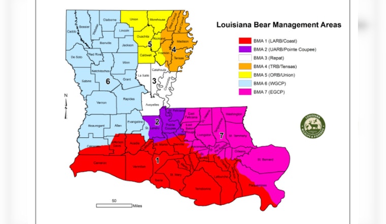 Louisiana Approves Expanded Black Bear Hunting Season for December 2025