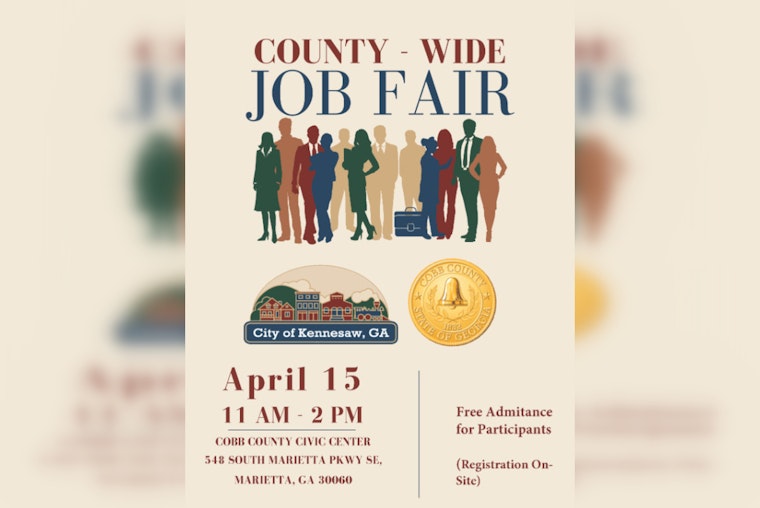 Major Countywide Job Fair Scheduled for April 15 in Cobb County, Offering Career Opportunities for Metro Atlanta Job Seekers