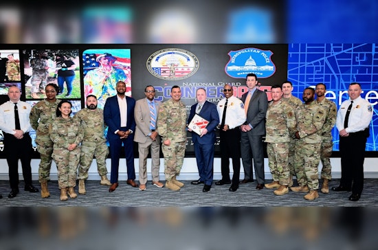 Major General Andonie Recognizes DC Police for Counterdrug Efforts with Challenge Coin Ceremony in Washington