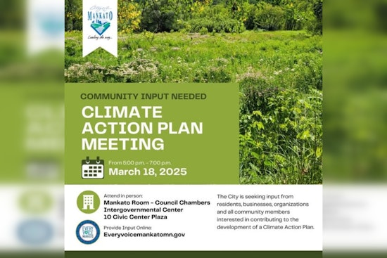 Mankato Embarks on a Greener Future, City Invites Community Input for Upcoming Climate Action Plan