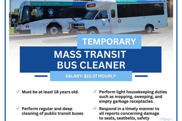 Mankato Seeks Temporary Mass Transit Bus Cleaner to Uphold Public Transportation Hygiene Standards