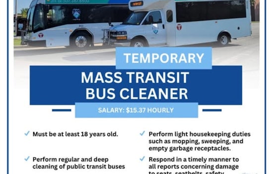Mankato Seeks Temporary Mass Transit Bus Cleaner to Uphold Public Transportation Hygiene Standards