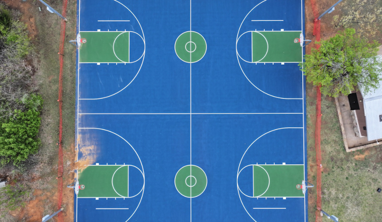 Mansfield, Texas Celebrates Reopening of Renovated Town Park Basketball Courts