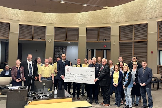 Maple Grove Lions Club Donates $25,000 for Police Department Badge Redesign After Minnesota State Seal Update
