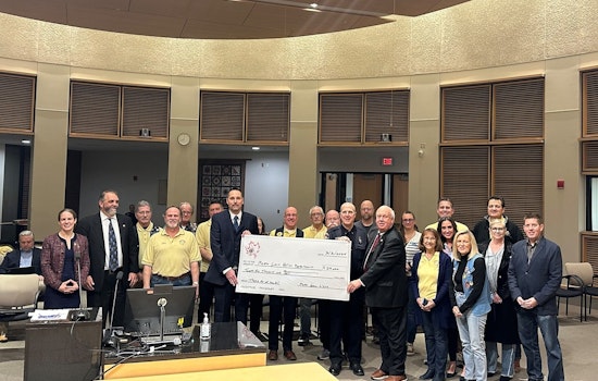 Maple Grove Lions Club Donates $25,000 for Police Department Badge Redesign After Minnesota State Seal Update
