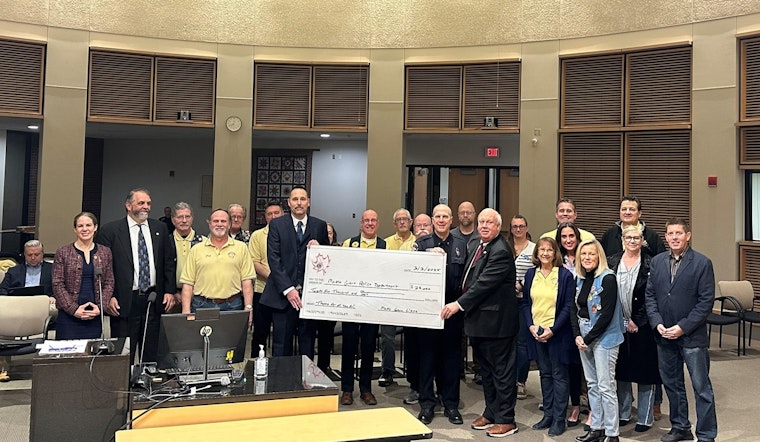Maple Grove Lions Club Donates $25,000 for Police Department Badge Redesign After Minnesota State Seal Update