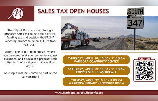 Maricopa City Council Considers New Sales Tax to Untangle SR 347 Traffic Woes