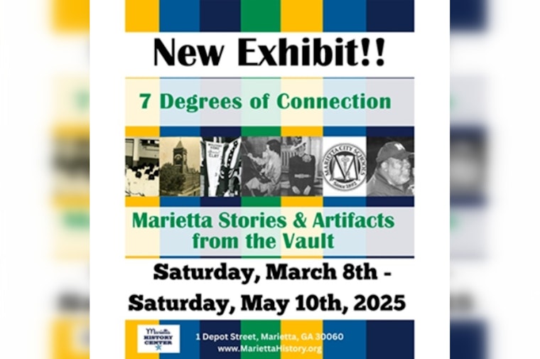 Marietta History Center Unveils New Exhibit Seven Degrees of Connection Featuring Local Lore and Artifacts