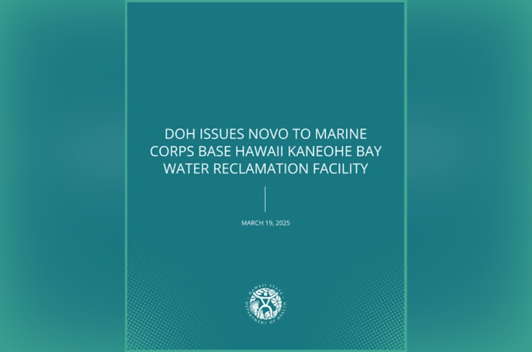 Marine Corps Base Hawaii Hit with $95,000 Fine for Water Pollution Violations