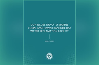 Marine Corps Base Hawaii Hit with $95,000 Fine for Water Pollution Violations