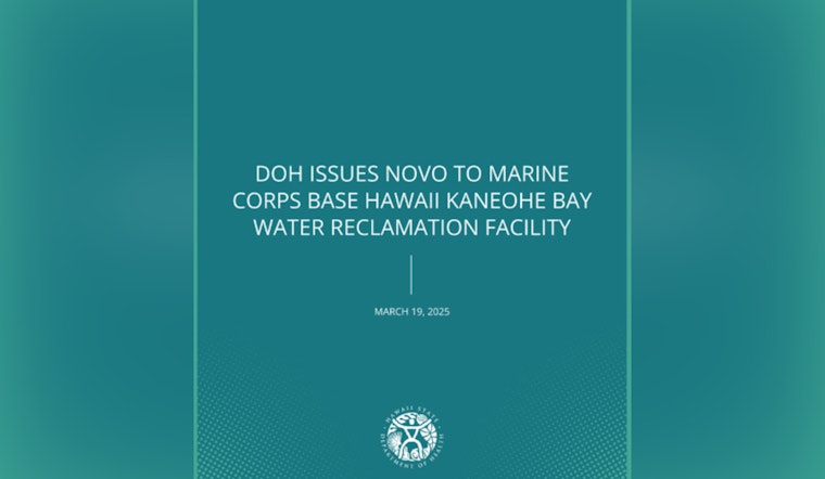 Marine Corps Base Hawaii Hit with $95,000 Fine for Water Pollution Violations