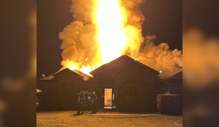 Marion County Firefighters Contain Major Blaze in 3,500 Sq Ft Home on SE 169th Avenue